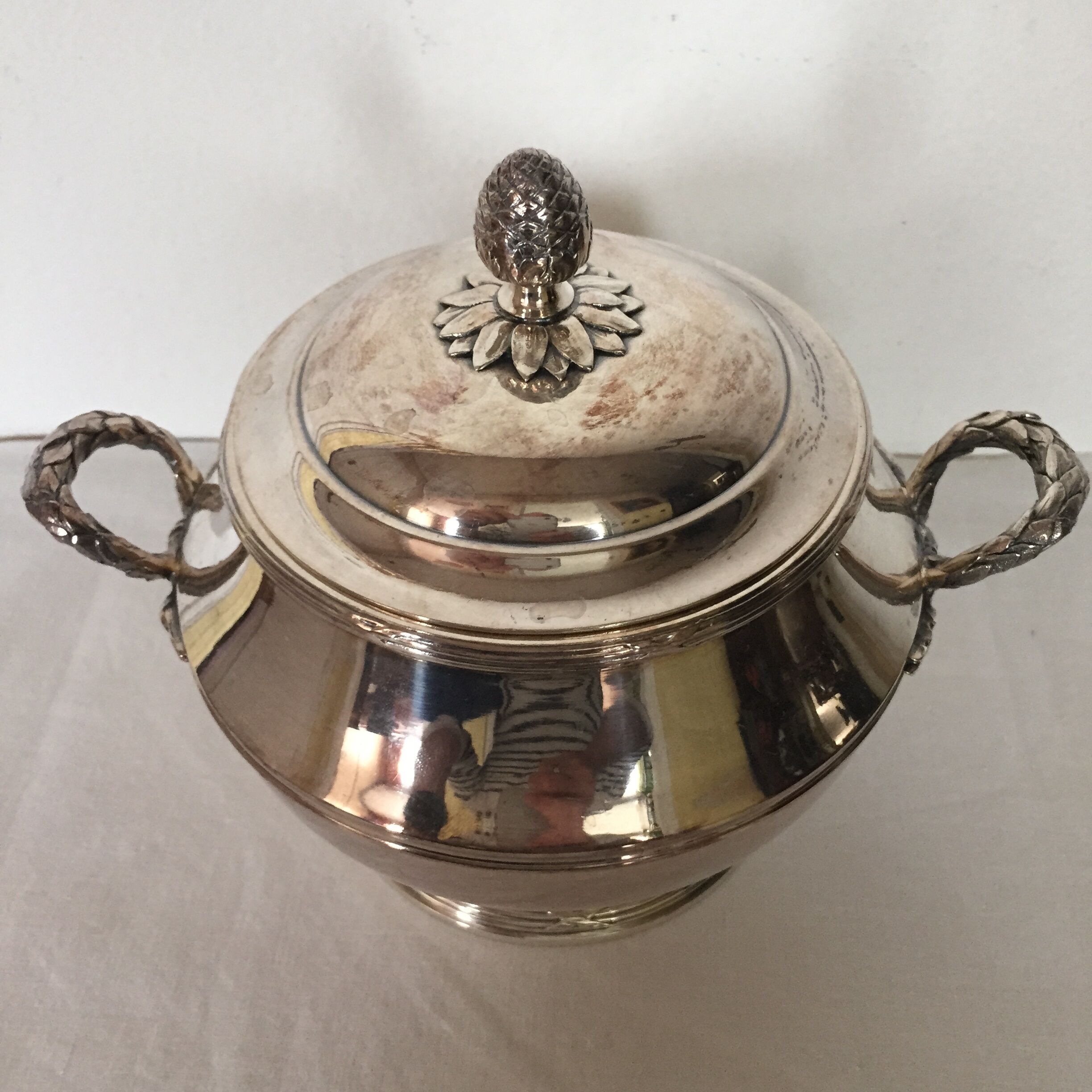 Christofle silver metal sugar