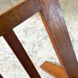 Vintage design geometric magazine rack
