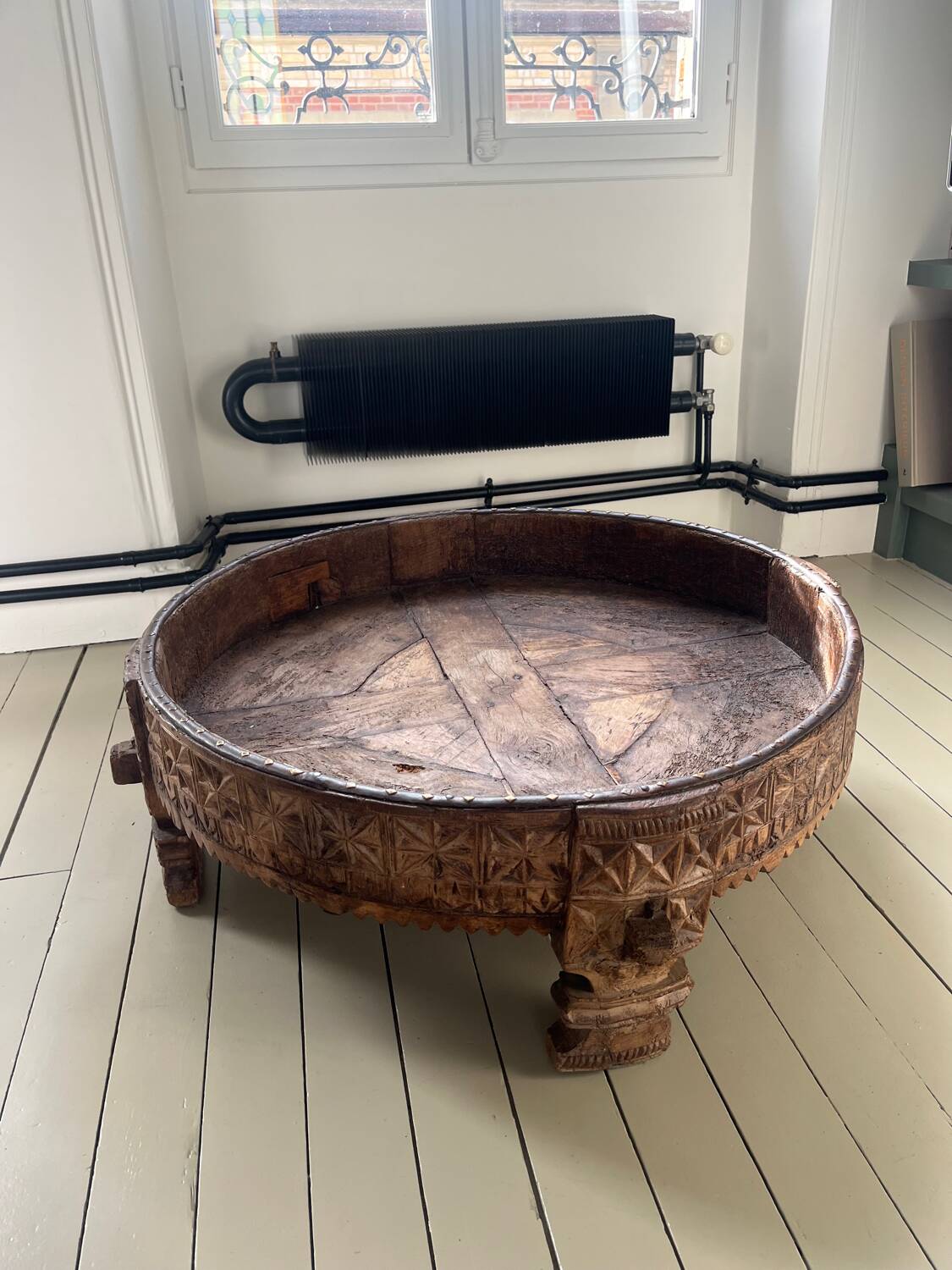 Table basse indienne origine Rajasthan