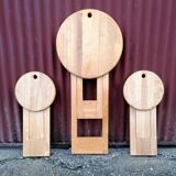 Suzy folding table and stool set by Adrian Reed.