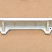 White Porcelain Art Deco Bathroom Wall Shelf
