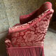 Fauteuil Napoléon III satin rouge