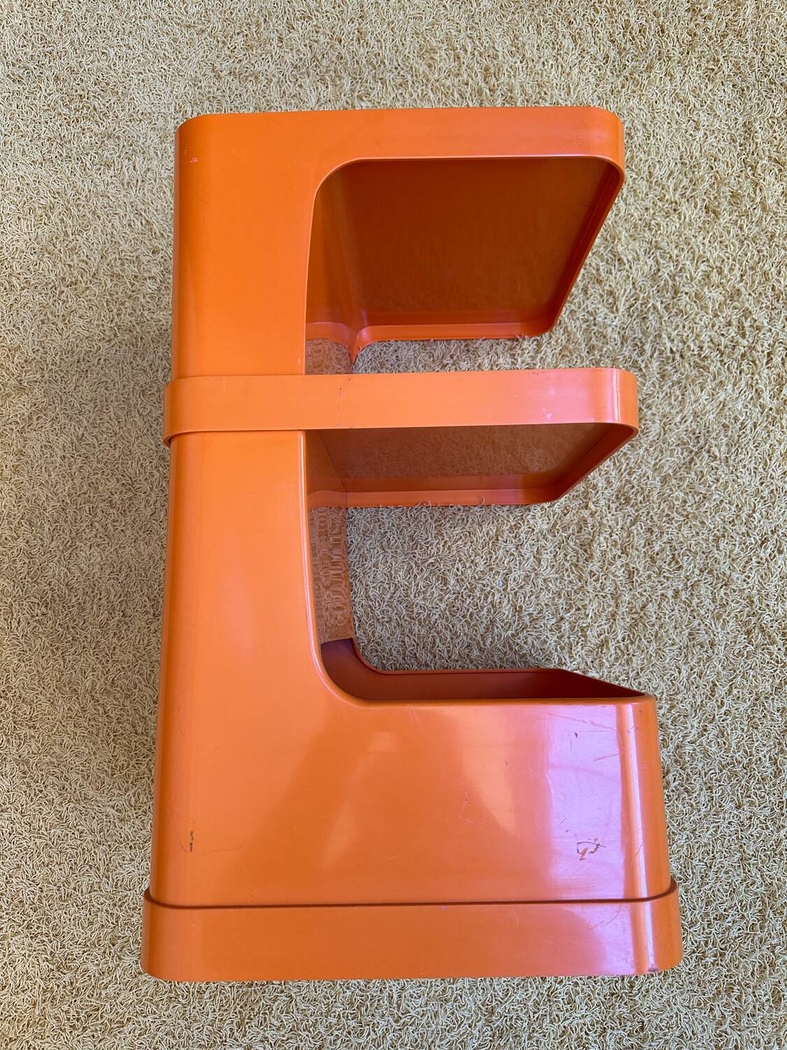 Prisunic Flair model plastic bedside table