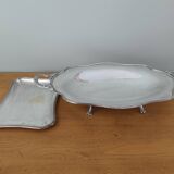 Antique silver-plated centrepiece with hallmark.