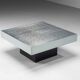 Table basse gravée par Bernhard Rohne