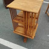 Beautiful antique vintage revolving bookcase