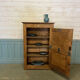 Brutalist countryside wardrobe in raw oak