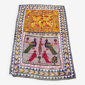 Ancient Tribal Decoration embroidered with beads, Rajasthan, India