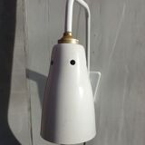 Fixed wall lamp offset 1950 white Ki-e-klair