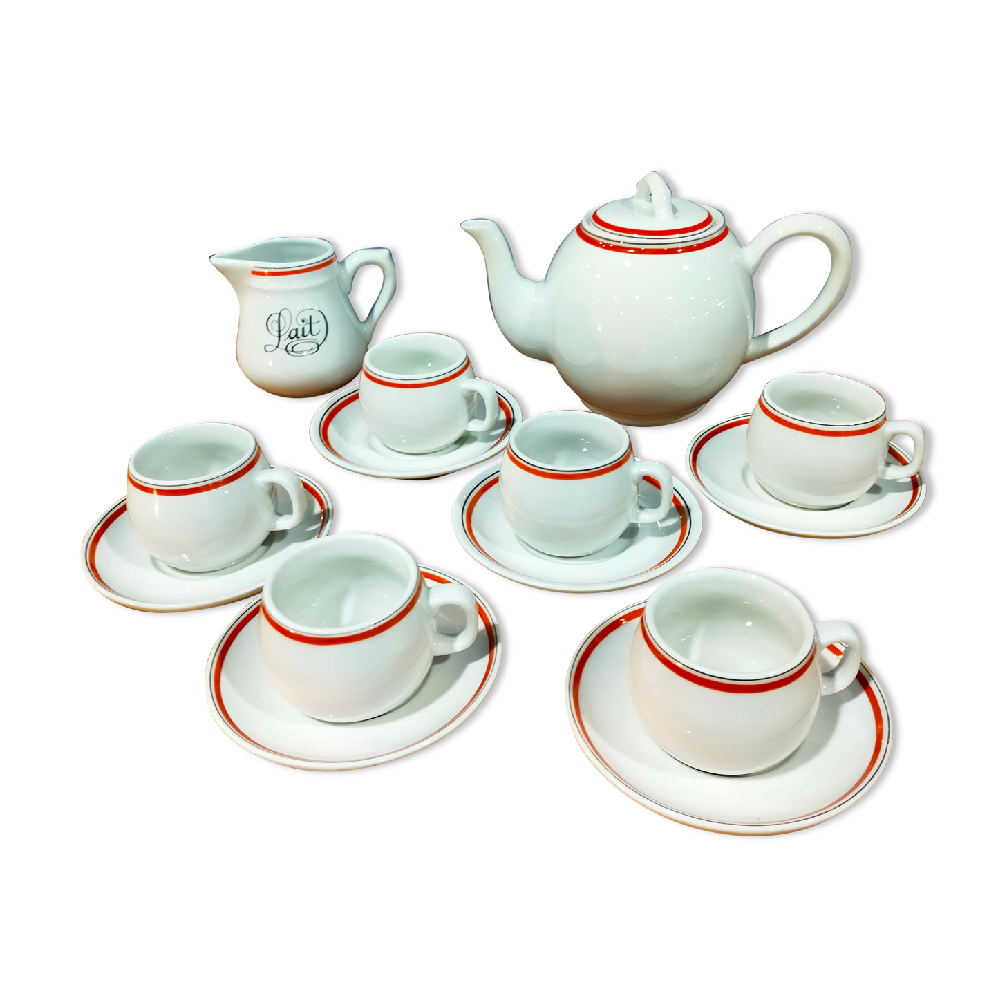 Auteuil porcelain coffee service