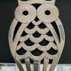 Vintage owl trivet FB Rogers Italy