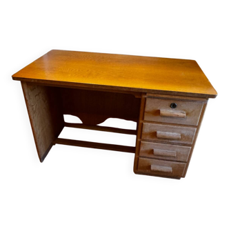 Solid wood desk