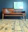 Enfilade vintage en palissandre, meuble coiffeuse ancien, commode