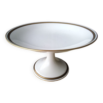 Compotier , coupe sur pied douche Porcelaine de Limoges Balleroy et Cie