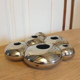 Chrome designer vase