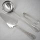 Christofle Albi lot of 7 pieces serving dish salad server cake slice sugar tongs