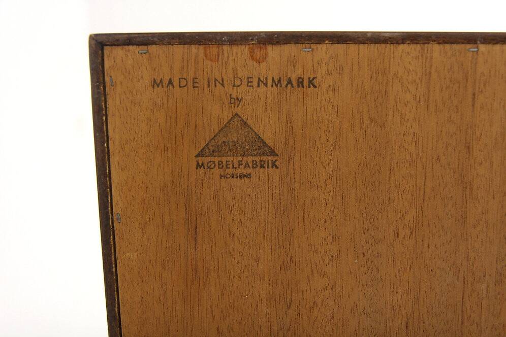 Scandinavian rosewood chest of drawers, Hjørnebo Møbelfabrik, Horsens, Denmark, 1960