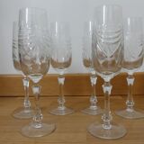 Champagne cellar & flutes