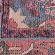 Persian handwoven wool runner rug 87x380cm