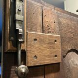 Walnut valet cabinet