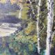 Tableau peinture huile sur toile