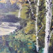 Tableau peinture huile sur toile