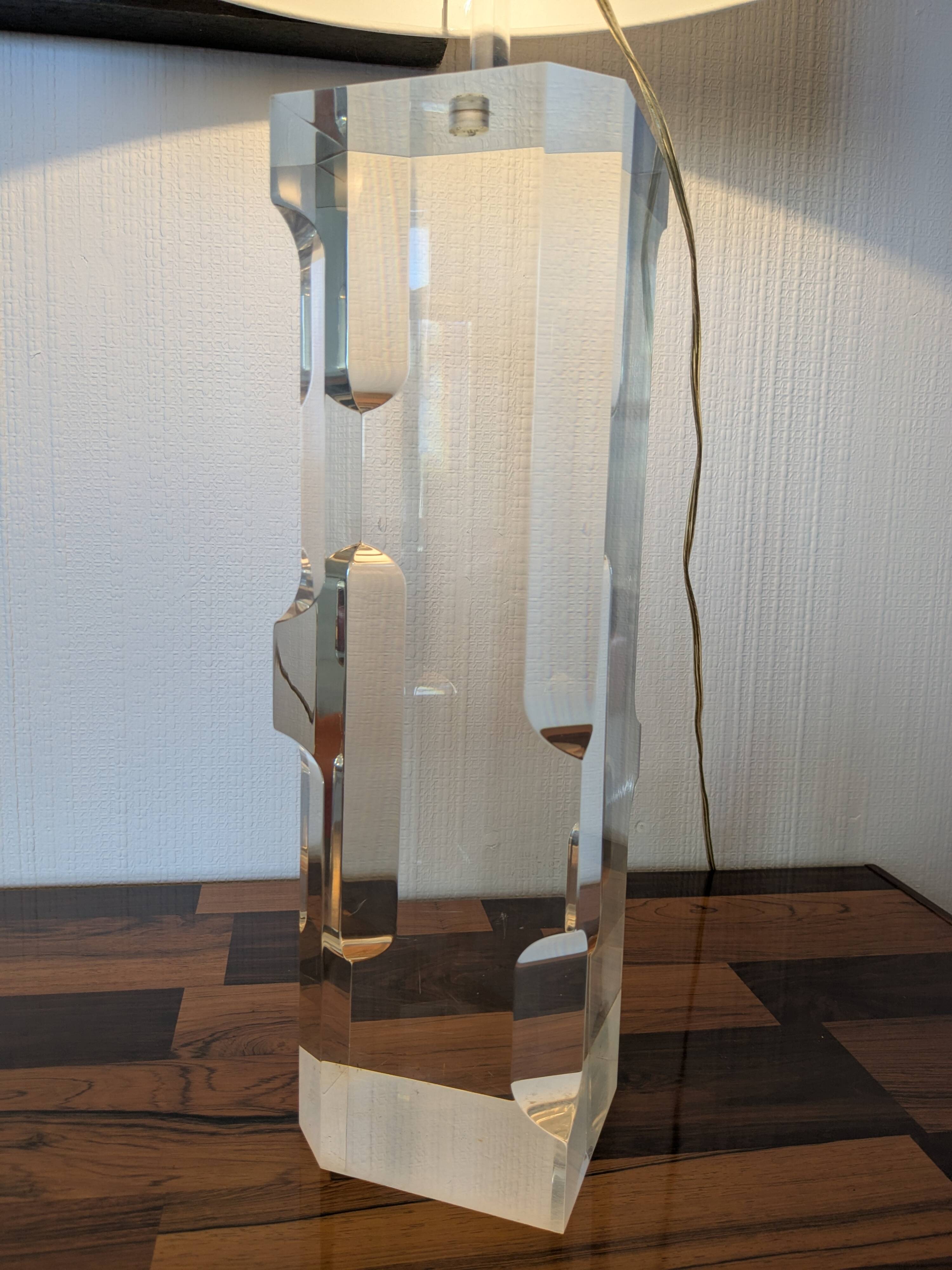 Large sculptural lamp attributed to Alessio Tasca, Italy circa 1970