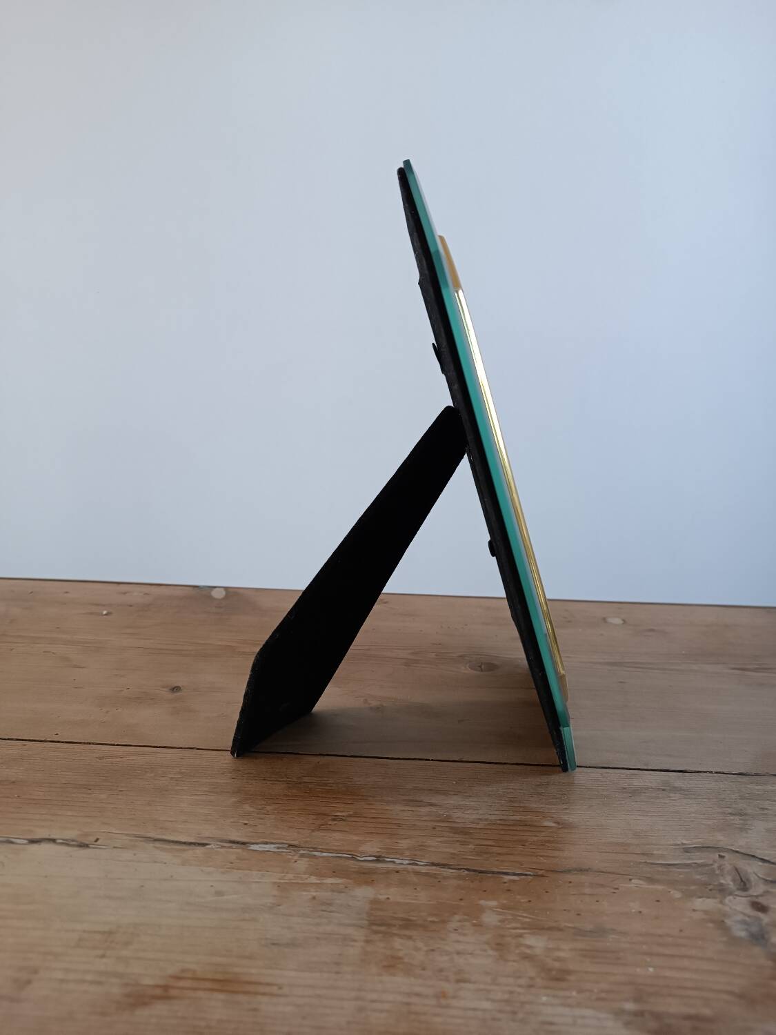 Beveled mirror frame