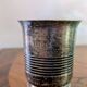 Antique white metal christening cup – engraved with “Mare” and a beautiful patina