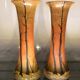 Pair of vases signed Legras