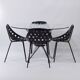 Round dining table model 459 by takehiko mizutani for alivar, 1990s