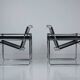 Wassily Chair by Marcel Breuer for Gavina set of 2