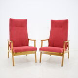 Ensemble de deux fauteuils réglables, Thon, 1970
