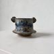 Yvon Gauchot ceramic bowl with handles