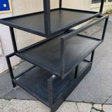 Designer metal shelf bookcase