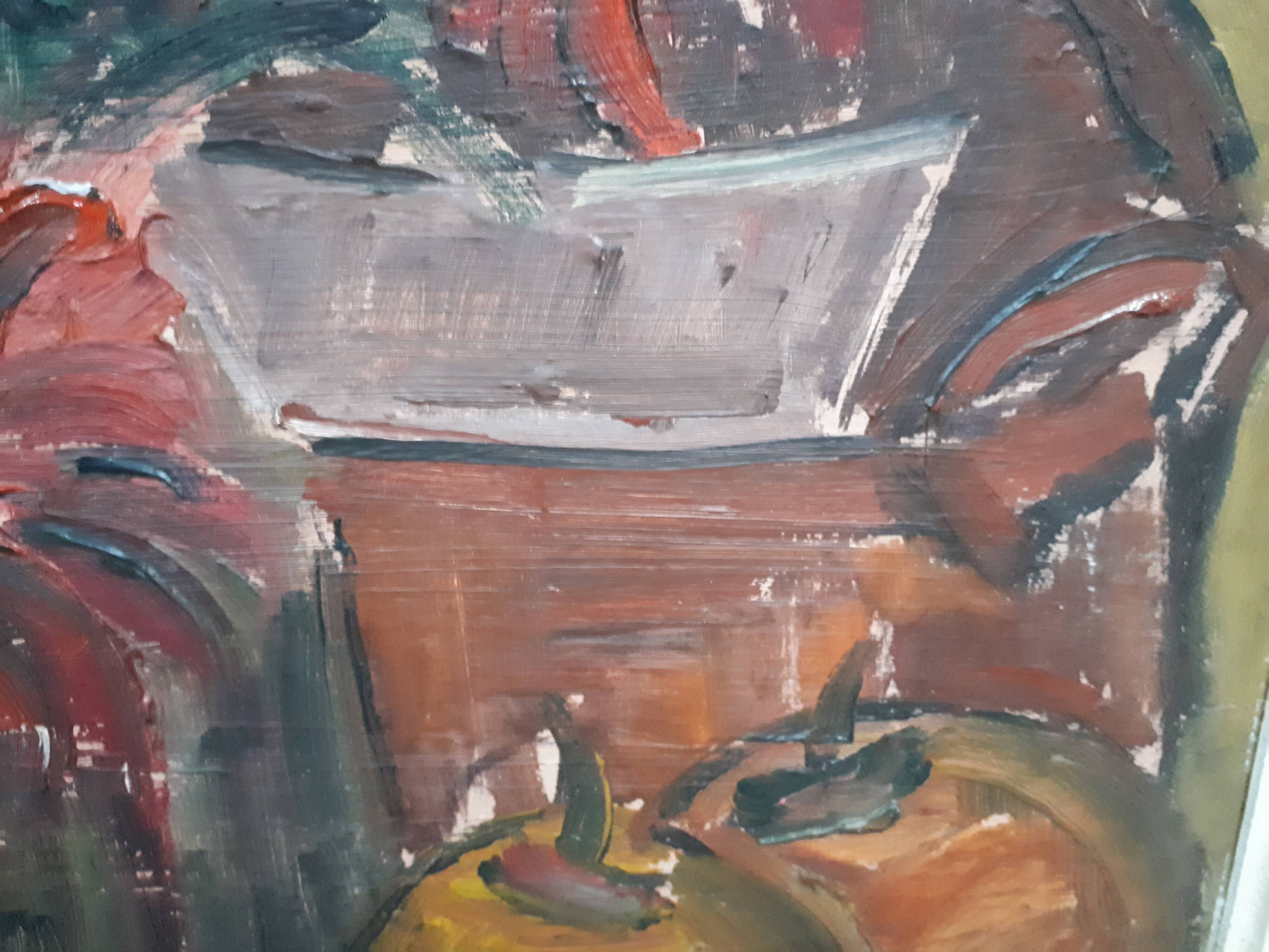 Oil on cardboard 1960/1970
