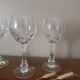 3 crystal stem glasses | Lorraine craftsmanship