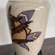 Art Deco Vase AMC Wasmuël - Crackled Ceramic
