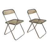 Pair of Castelli Plia chairs from the 70s