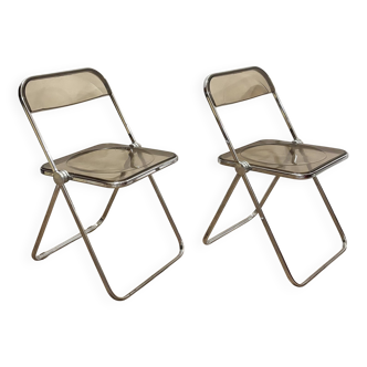 Pair of Castelli Plia chairs from the 70s