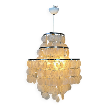 Vintage XL shell chandelier
