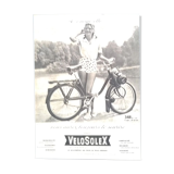 Bicycle Solex paper advertisement from a period magazine