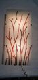 Vintage IKEA GYLLEN Julia Treutiger 1990s wall lamp white fall