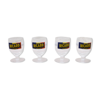 Vintage Ricard Glass 1958