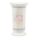 Vintage floral vase in Limoges porcelain