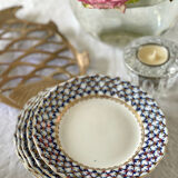 Set of 5 Lomonosov dessert plates