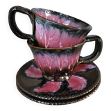 2 vintage cups and saucers