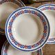 Set of 8 vintage deep plates