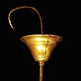 Ceramic chandelier, Danish design, 1960s, production: Denmark