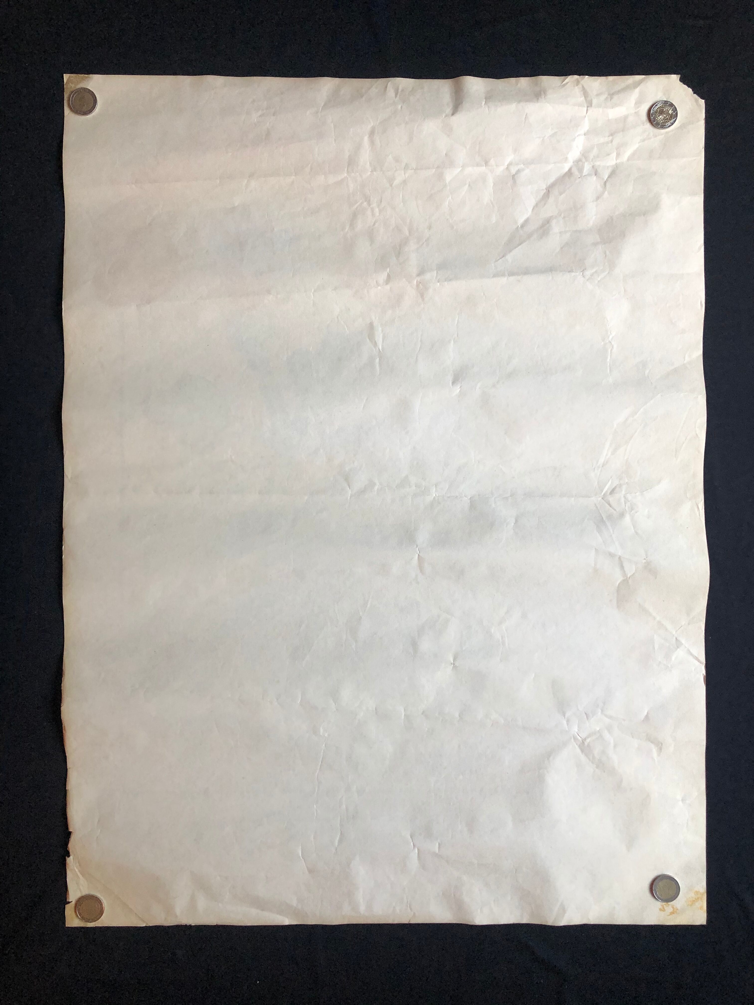 Old vintage poster B. Chadebec 1985